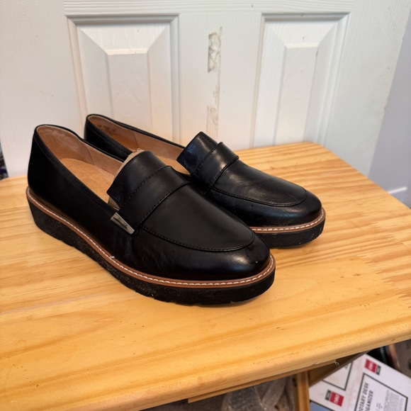 Naturalizer Shoes - Naturalizer Black Adiline Leather Loafers